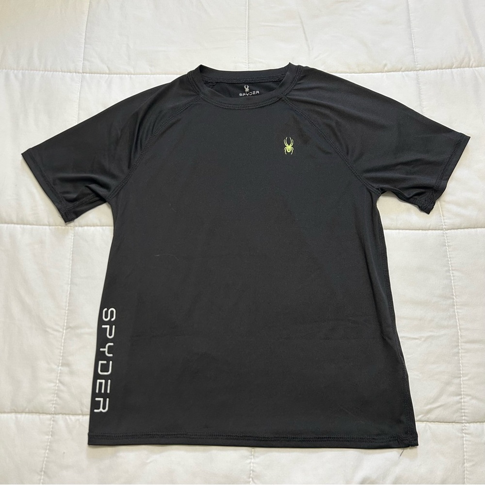Spyder Black Short Sleeve